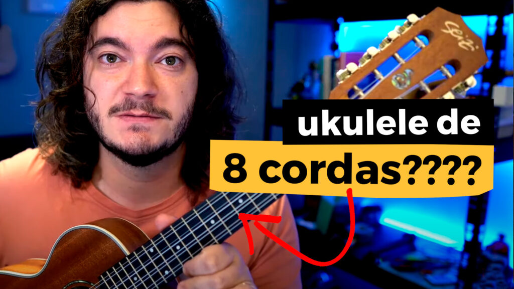 ukulele de 8 cordas